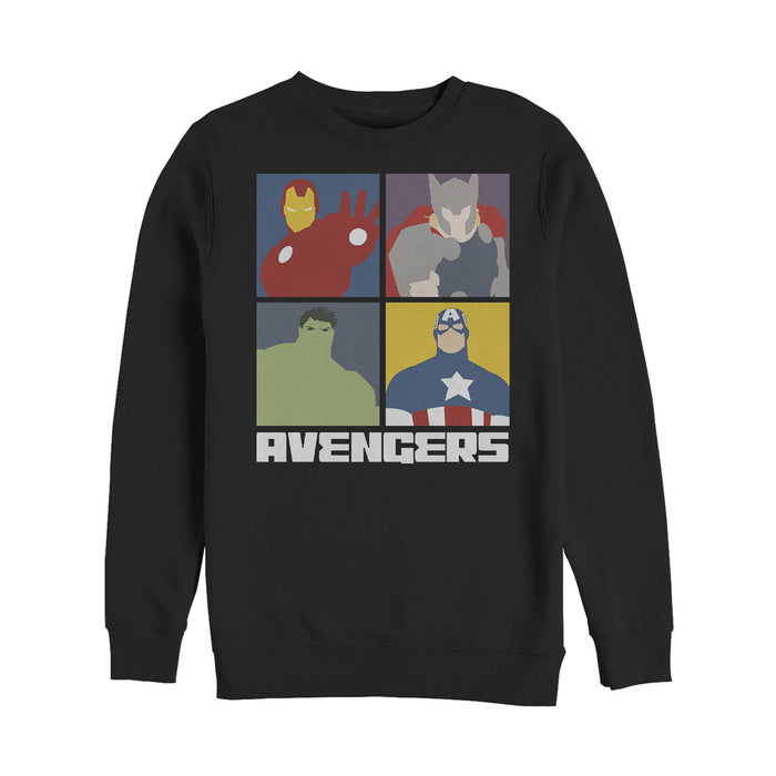 fifth sun Men's Marvel Avengers Assemble Sweatshirt