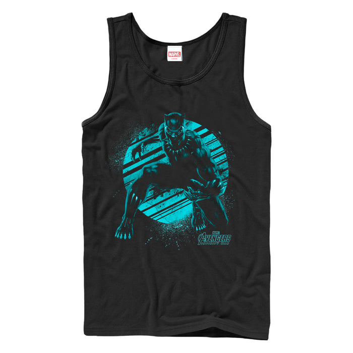 Fifth Sun Men's Marvel Avengers: Avengers: Infinity War Panther Streak Tank Top