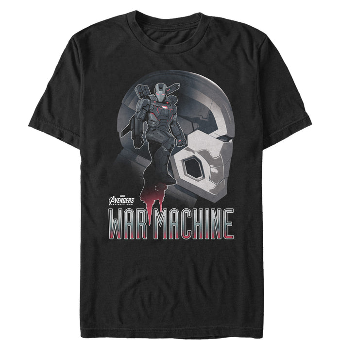 fifth sun Men's Marvel Avengers: Avengers: Infinity War Portrait War Machine T-Shirt