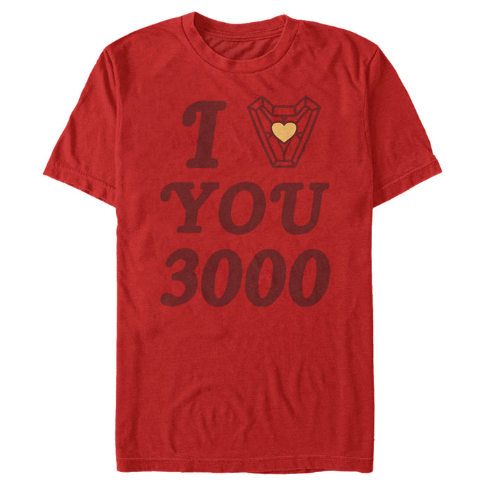 fifth sun Men's Marvel Avengers Endgame 3000 Love T-Shirt
