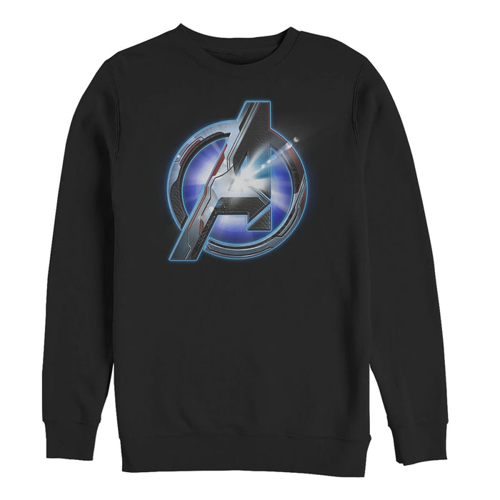 fifth sun Men's Marvel Avengers: Endgame Arc Reactor Logo Sweatshirt
