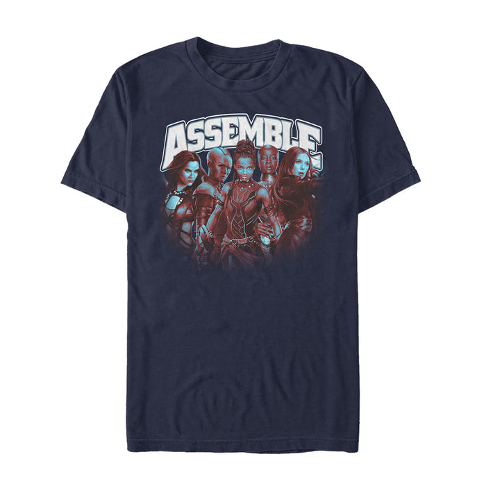 fifth sun Men's Marvel Avengers: Endgame Assemble Heroines T-Shirt