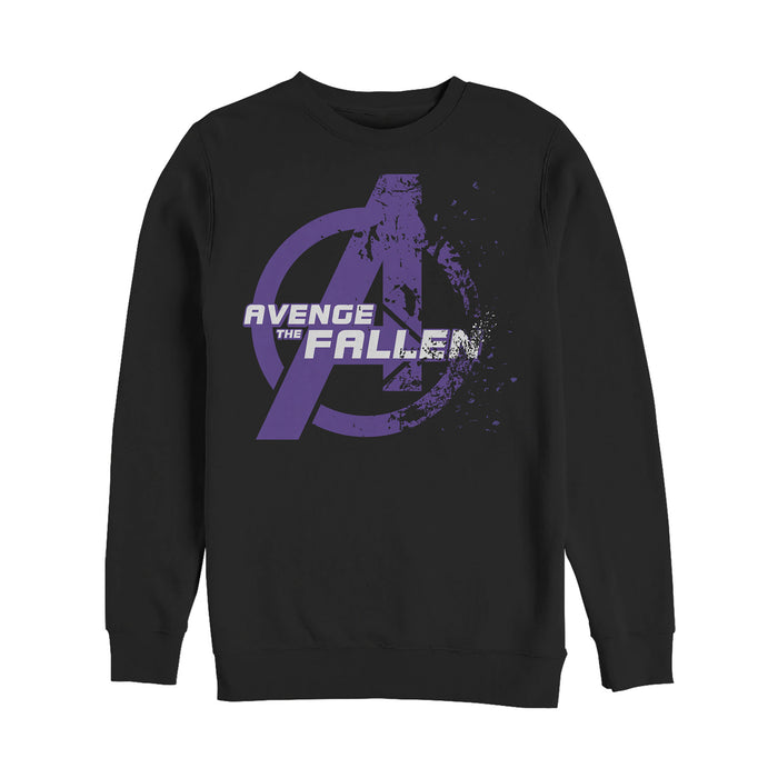 fifth sun Men's Marvel Avengers: Endgame Avenge Fallen Dust Sweatshirt