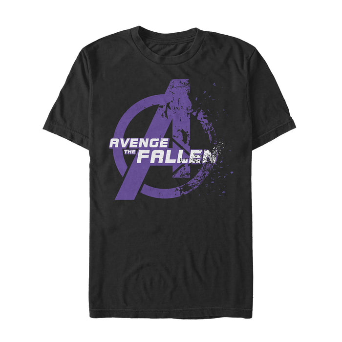 fifth sun Men's Marvel Avengers: Endgame Avenge Fallen Dust T-Shirt