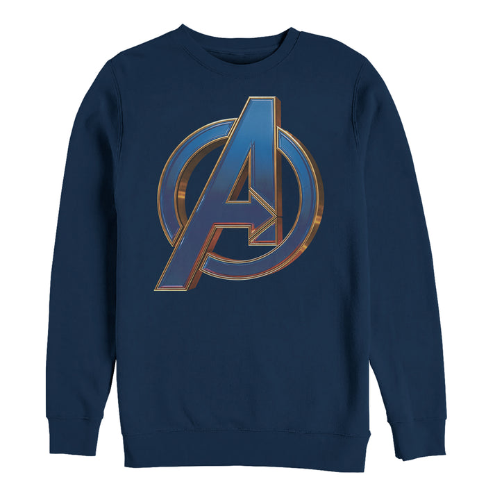 fifth sun Men's Marvel Avengers: Endgame Bold Logo Sweatshirt