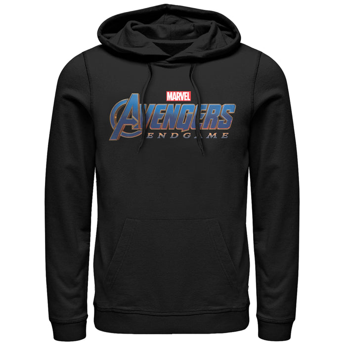 Fifth Sun Men's Marvel Avengers: Endgame Classic Logo Pull Over Hoodie