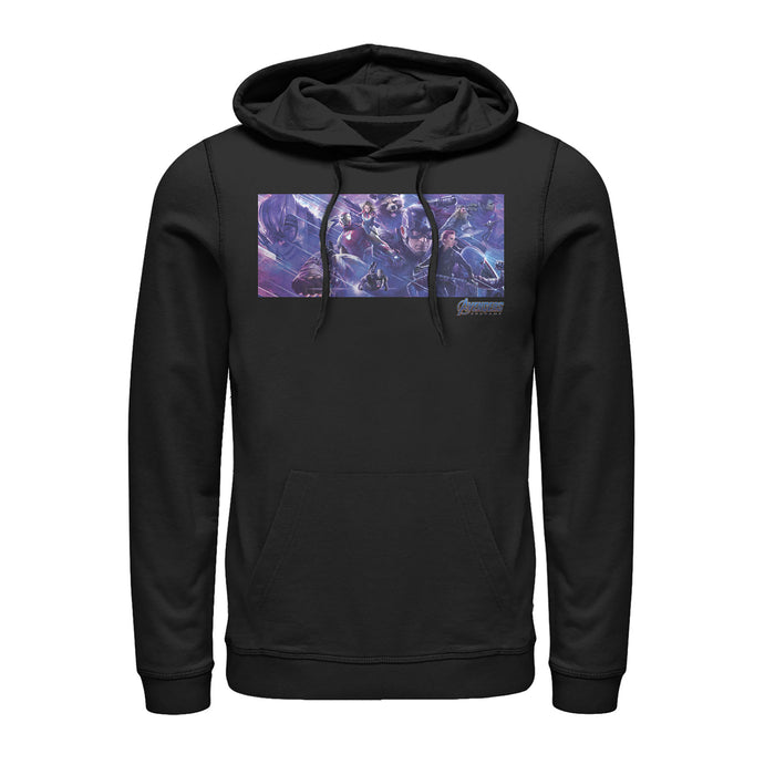 fifth sun Men's Marvel Avengers: Endgame Epic Poster Pull Over Hoodie
