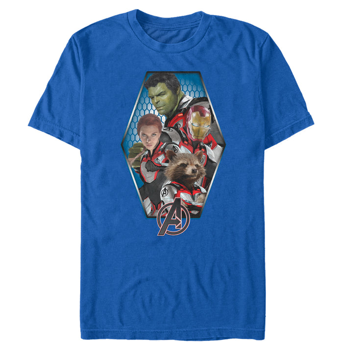 fifth sun Men's Marvel Avengers: Endgame Hero Frame T-Shirt
