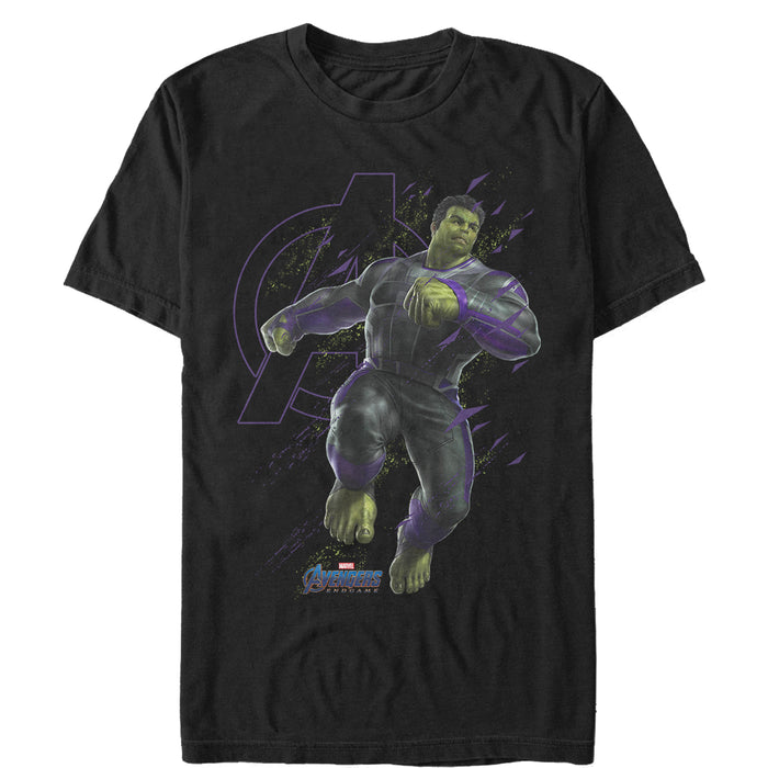 fifth sun Men's Marvel Avengers: Endgame Hulk Ready T-Shirt
