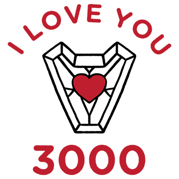 Fifth Sun Men's Marvel Avengers Endgame I Love You 3000 T-Shirt