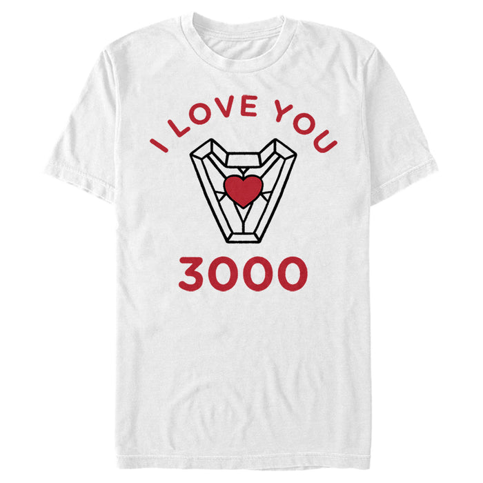 fifth sun Men's Marvel Avengers Endgame I Love You 3000 T-Shirt