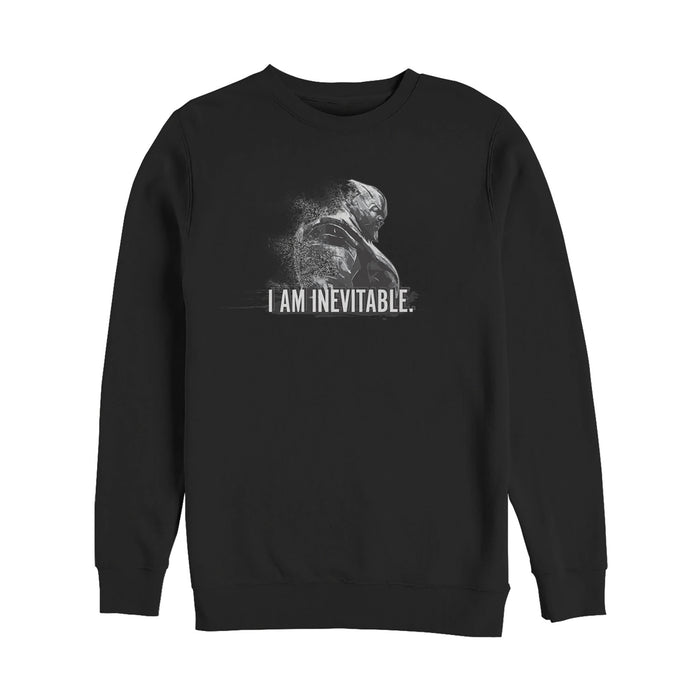 fifth sun Men's Marvel Avengers: Endgame Inevitable Thanos Sweatshirt