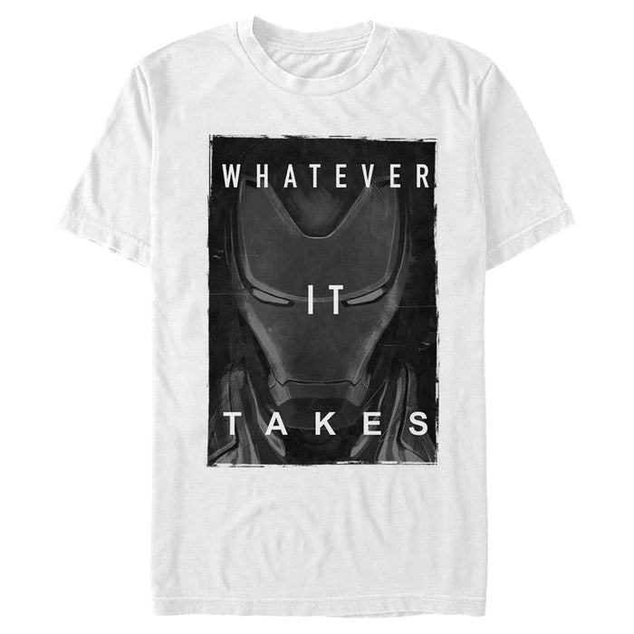 fifth sun Men's Marvel Avengers: Endgame Iron Man Whatever It Takes T-Shirt