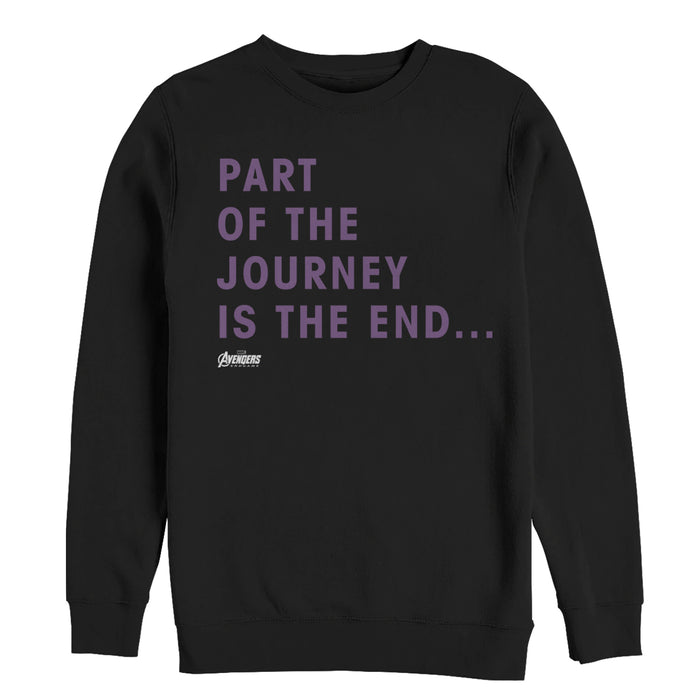 fifth sun Men's Marvel Avengers: Endgame Journey's End Sweatshirt