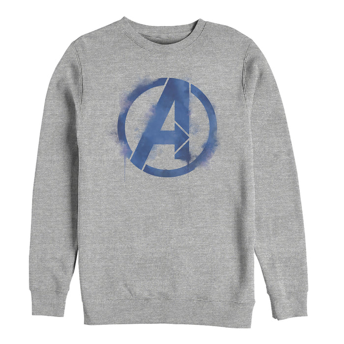 Fifth Sun Men's Marvel Avengers: Endgame Smudged Logo Sweatshirt