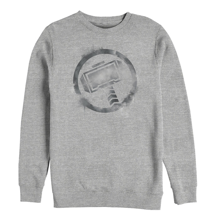 Fifth Sun Men's Marvel Avengers: Endgame Smudged Thor Sweatshirt