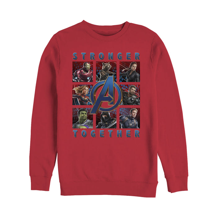 Fifth Sun Men's Marvel Avengers: Endgame Stronger Together Sweatshirt