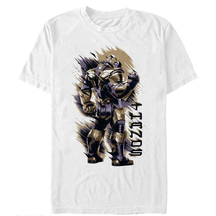 fifth sun Men's Marvel Avengers: Endgame Thanos Dust Storm T-Shirt