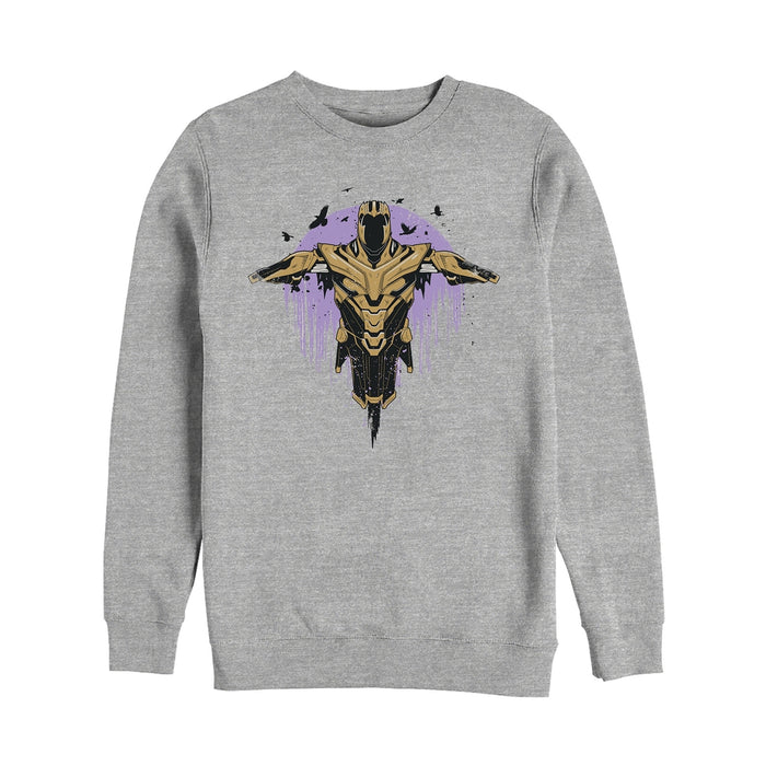 fifth sun Men's Marvel Avengers: Endgame Thanos Flight Sweatshirt