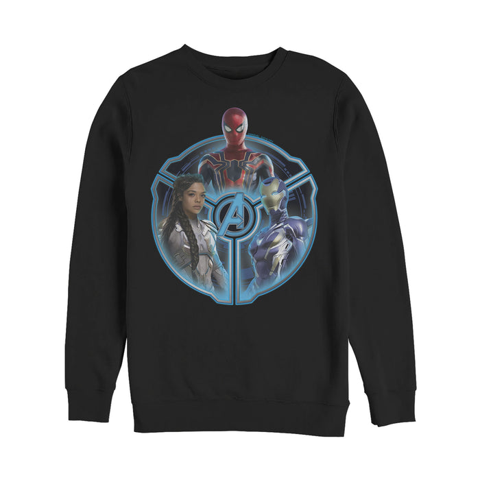 fifth sun Men's Marvel Avengers: Endgame Trio Sweatshirt