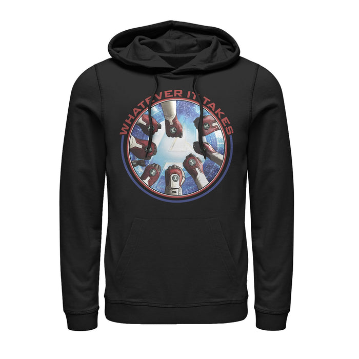 fifth sun Men's Marvel Avengers: Endgame Whatever It Takes Pull Over Hoodie