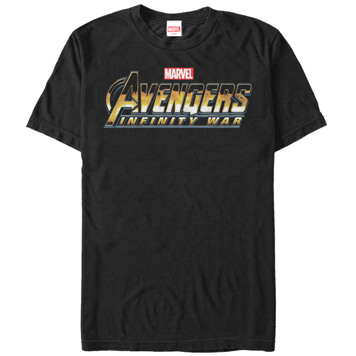 fifth sun Men's Marvel Avengers: Infinity War Classic Logo T-Shirt