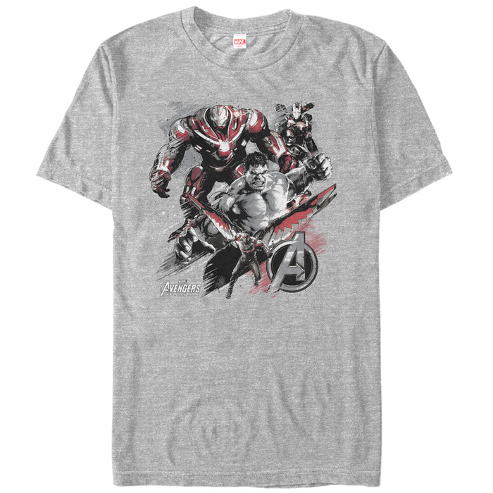 fifth sun Men's Marvel Avengers: Infinity War Group Print T-Shirt