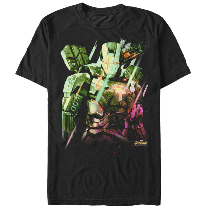 fifth sun Men's Marvel Avengers: Infinity War Machine T-Shirt