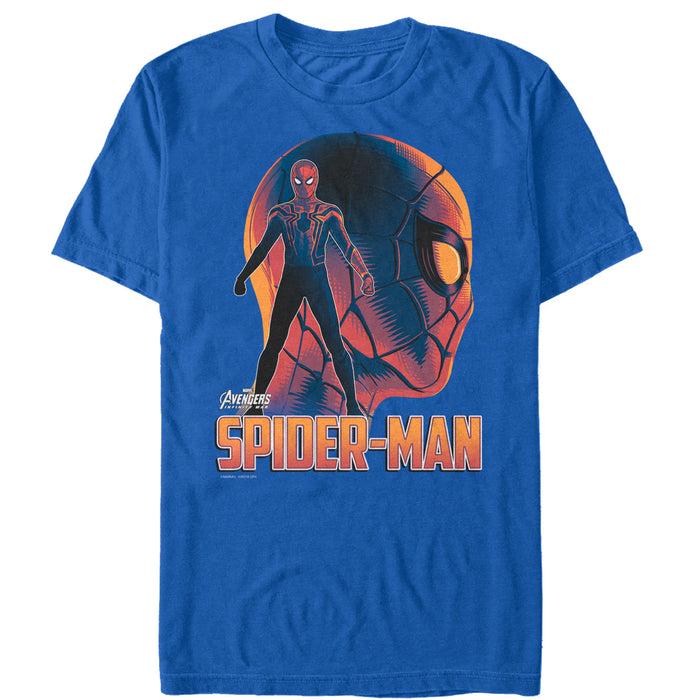 fifth sun Men's Marvel Avengers: Infinity War Spider-Man View T-Shirt