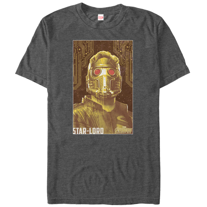 fifth sun Men's Marvel Avengers: Infinity War Star-Lord T-Shirt