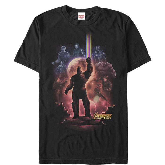 fifth sun Men's Marvel Avengers: Infinity War Thanos Destruction T-Shirt