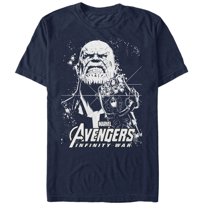 fifth sun Men's Marvel Avengers: Infinity War Thanos Fist T-Shirt