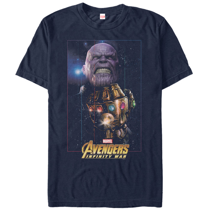 fifth sun Men's Marvel Avengers: Infinity War Thanos Mission T-Shirt