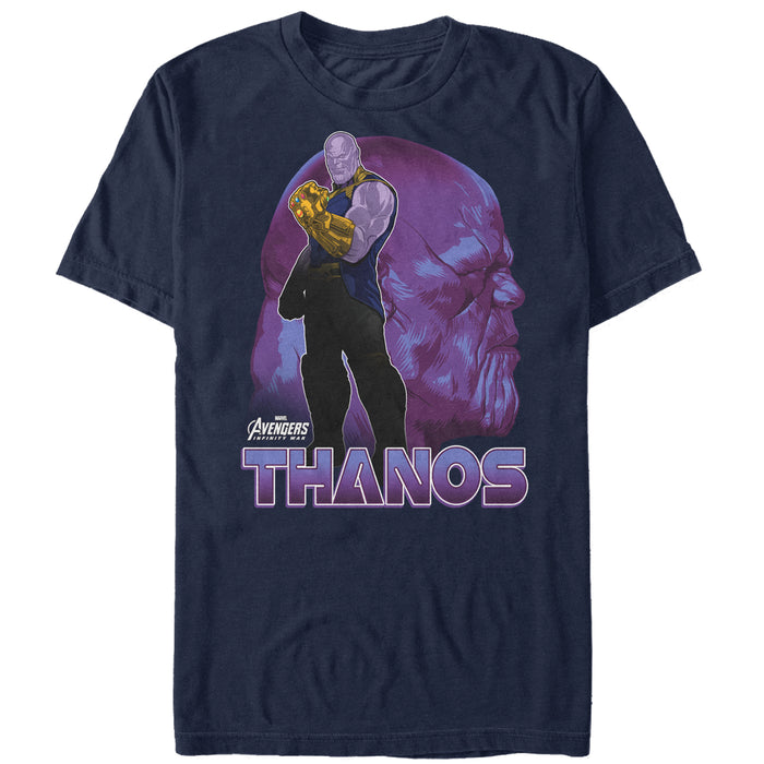 fifth sun Men's Marvel Avengers: Infinity War Thanos View T-Shirt