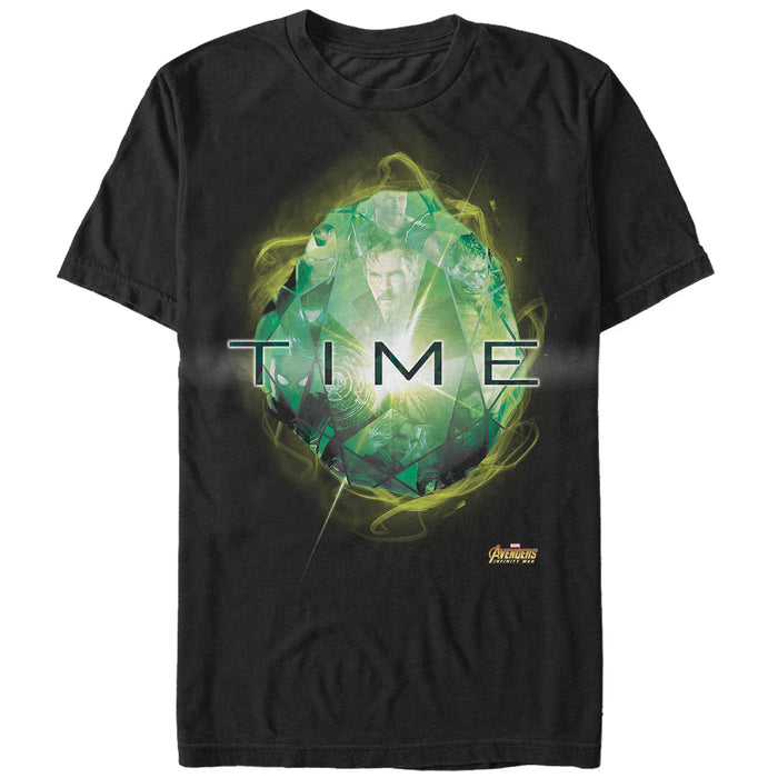 fifth sun Men's Marvel Avengers: Infinity War Time Stone T-Shirt