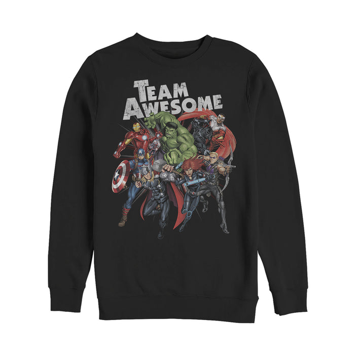 fifth sun Men's Marvel Avengers Team Awesome Sweatshirt