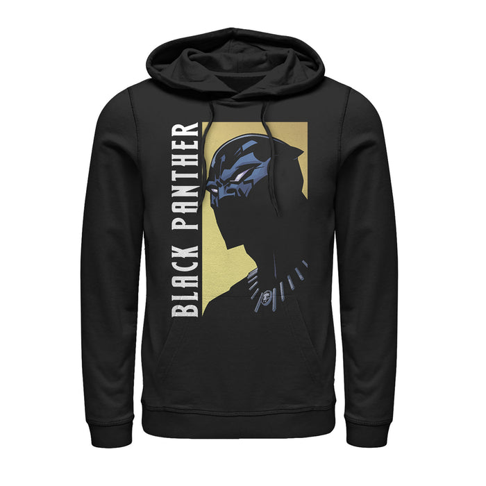 fifth sun Men's Marvel Black Panther Fierce Expression Pull Over Hoodie