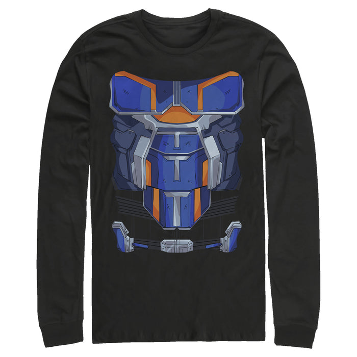 fifth sun Men's Marvel Black Widow Taskmaster Costume Long Sleeve Shirt