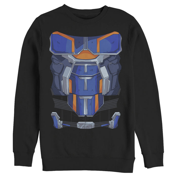 fifth sun Men's Marvel Black Widow Taskmaster Costume Sweatshirt