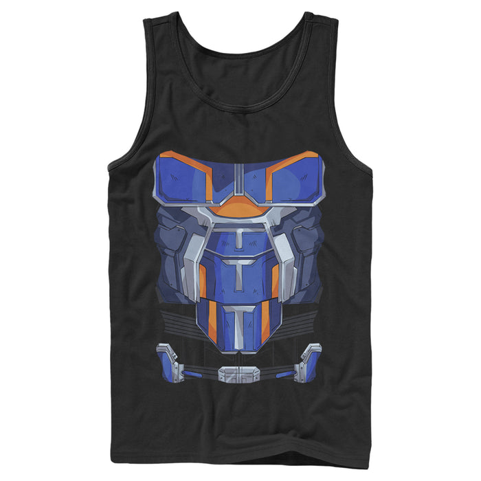 fifth sun Men's Marvel Black Widow Taskmaster Costume Tank Top