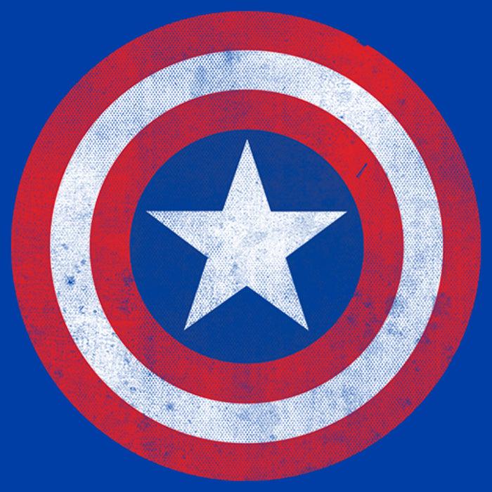 Fifth Sun Men's Marvel Captain America Classic Shield T-Shirt
