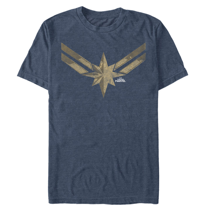 fifth sun Men's Marvel Captain Marvel Vintage Star Costume T-Shirt