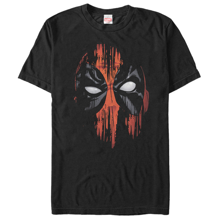 fifth sun Men's Marvel Deadpool Streak Mask T-Shirt