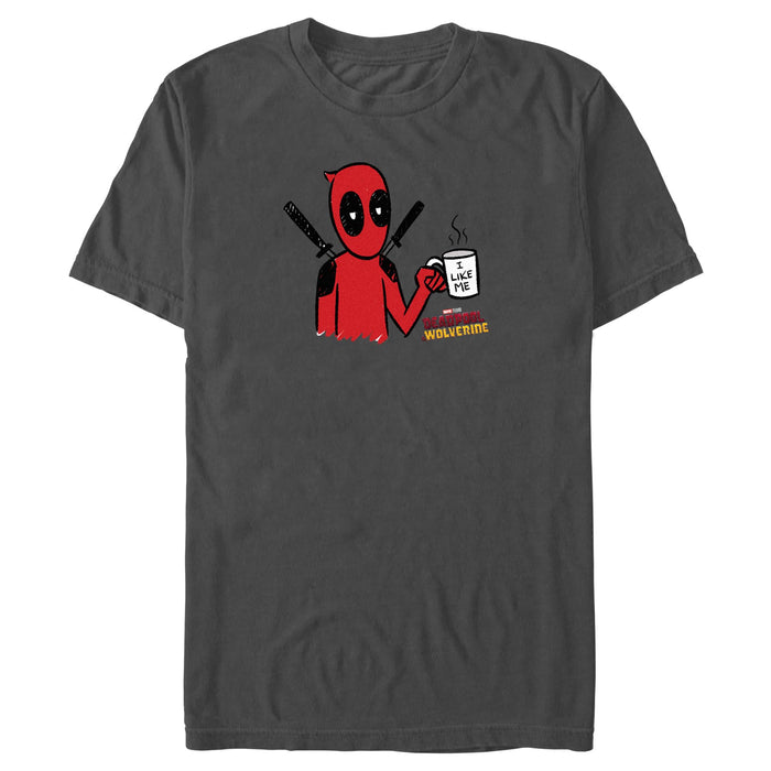 fifth sun Men's Marvel: Deadpool & Wolverine Breakfast Coffee T-Shirt