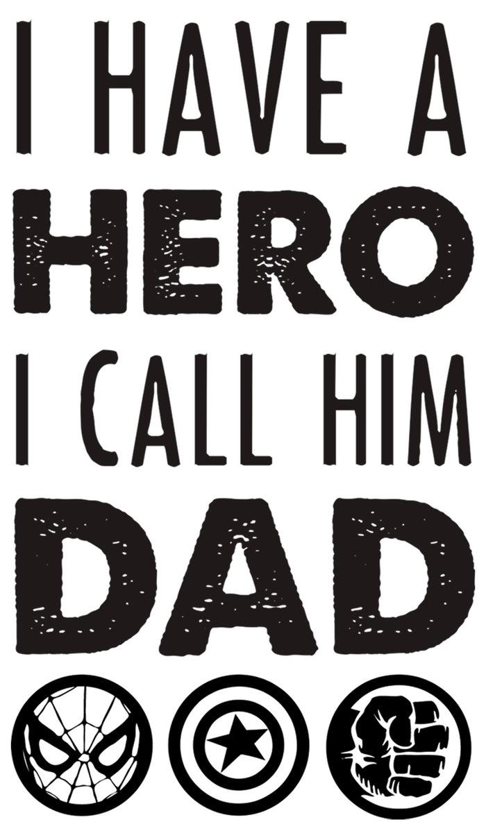 Fifth Sun Men's Marvel Father's Day Hero Dad Baseball Tee