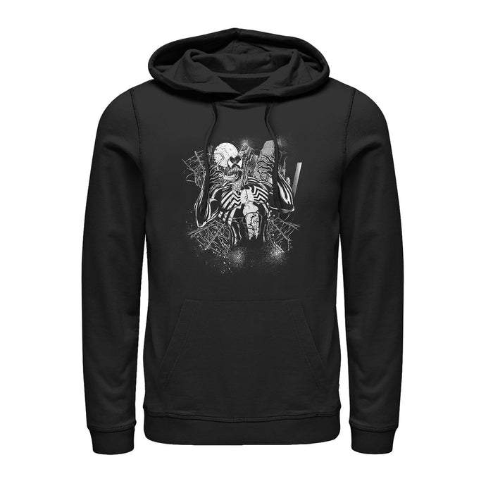 fifth sun Men's Marvel Full Moon Venom Pull Over Hoodie