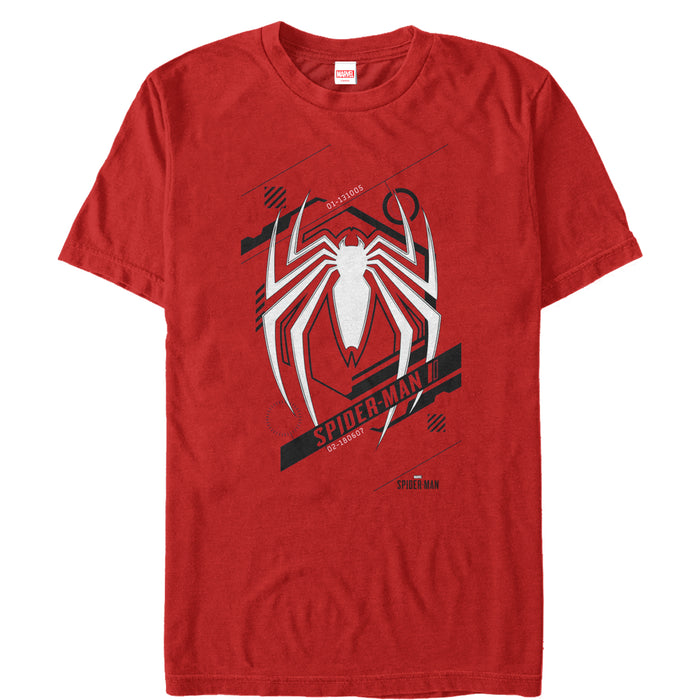 fifth sun Men's Marvel Gamerverse Spider-Man Symbol T-Shirt