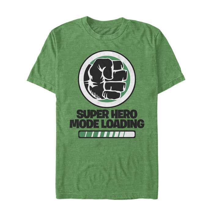 fifth sun Men's Marvel Hulk Hero Mode Loading T-Shirt