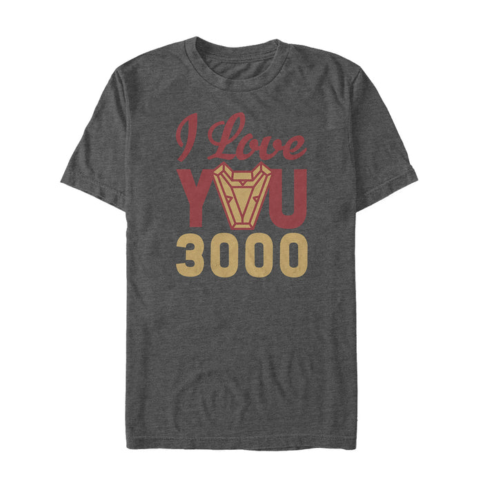 Fifth Sun Men's Marvel Iron Man Arc Heart 3000 T-Shirt