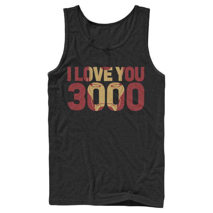 Fifth Sun Men's Marvel Iron Man Forever Love 3000 Tank Top